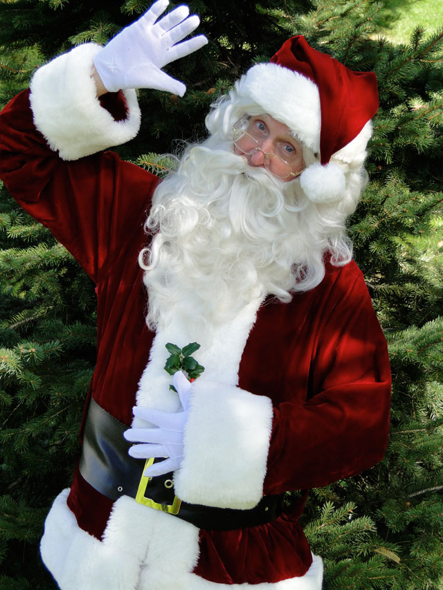 My Santa brings holiday cheer!